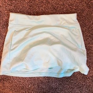 Teal skort